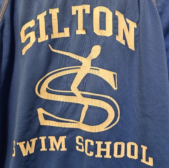 5t Wet Effect Silton Swim School blue rashguard swimshirt Vacation Spring Break - Picture 4 of 9